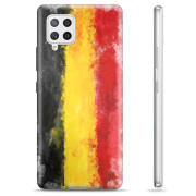 Samsung Galaxy A42 5G TPU Cover - Tysk Flag