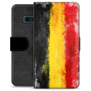 Samsung Galaxy S10e Premium Flip Cover med Pung - Tysk Flag