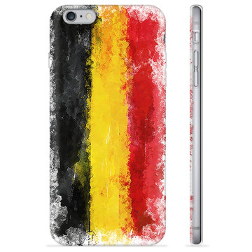 iPhone 6 Plus / 6S Plus TPU Cover - Tysk Flag