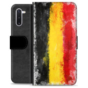 Samsung Galaxy Note10 Premium Flip Cover med Pung - Tysk Flag