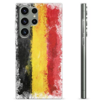 Samsung Galaxy S23 Ultra 5G TPU Cover - Tysk Flag