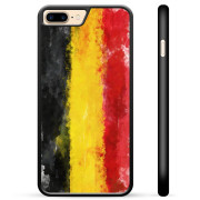 iPhone 7 Plus / iPhone 8 Plus Beskyttelsescover - Tysk Flag