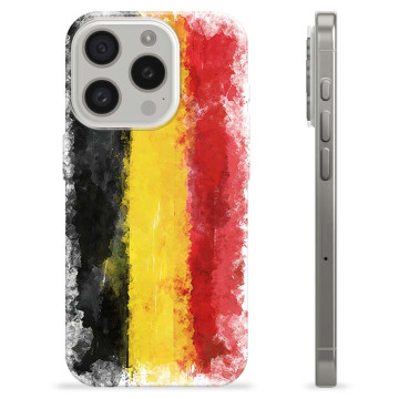 iPhone 15 Pro TPU Cover - Tysk Flag