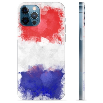 iPhone 12 Pro TPU Cover - Fransk Flag