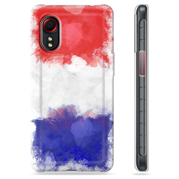 Samsung Galaxy Xcover 5 TPU Cover - Fransk Flag