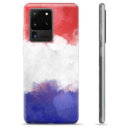 Samsung Galaxy S20 Ultra TPU Cover - Fransk Flag