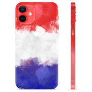 iPhone 12 mini TPU Cover - Fransk Flag