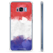 Samsung Galaxy S8 Hybrid-etui - Fransk Flag