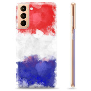 Samsung Galaxy S21+ 5G TPU Cover - Fransk Flag