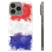 iPhone 15 Pro Max TPU Cover - Fransk Flag