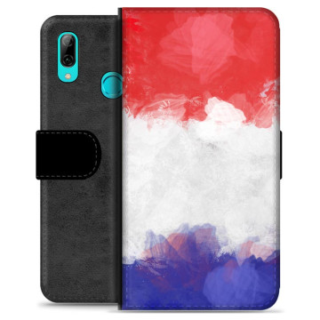 Huawei P Smart (2019) Premium Flip Cover med Pung - Fransk Flag