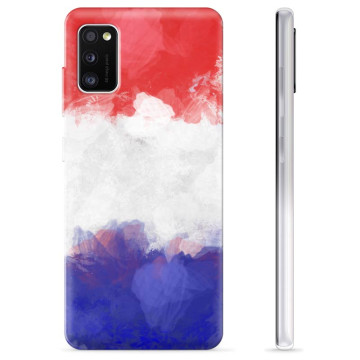 Samsung Galaxy A41 TPU Cover - Fransk Flag