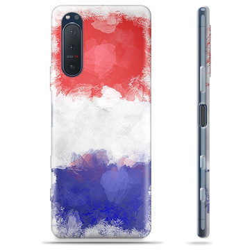 Sony Xperia 5 II TPU Cover - Fransk Flag