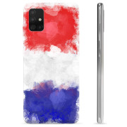 Samsung Galaxy A51 TPU Cover - Fransk Flag