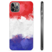 iPhone 11 Pro Max TPU Cover - Fransk Flag