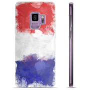 Samsung Galaxy S9 TPU Cover - Fransk Flag