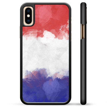 iPhone X / iPhone XS Beskyttelsescover - Fransk Flag