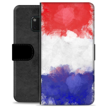 Huawei Mate 20 Pro Premium Flip Cover med Pung - Fransk Flag