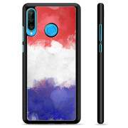 Huawei P30 Lite Beskyttelsescover - Fransk Flag