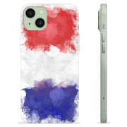 iPhone 15 Plus TPU Cover - Fransk Flag