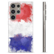 Samsung Galaxy S24 Ultra TPU Cover - Fransk Flag