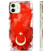 iPhone 12 TPU Cover - Tyrkisk Flag