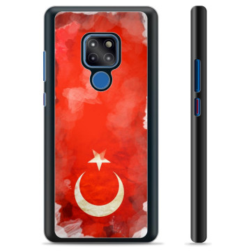 Huawei Mate 20 Beskyttelsescover - Tyrkisk Flag