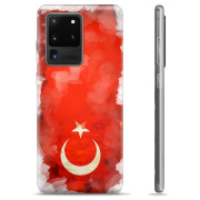 Samsung Galaxy S20 Ultra TPU Cover - Tyrkisk Flag