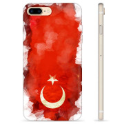 iPhone 7 Plus / iPhone 8 Plus TPU Cover - Tyrkisk Flag