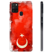 Samsung Galaxy A21s TPU Cover - Tyrkisk Flag