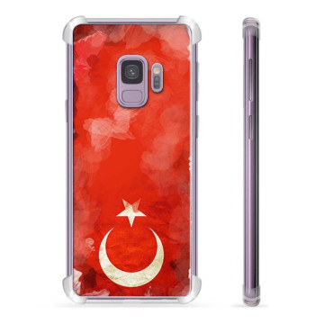 Samsung Galaxy S9 Hybrid-etui - Tyrkisk Flag