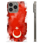 iPhone 15 Pro Max TPU Cover - Tyrkisk Flag