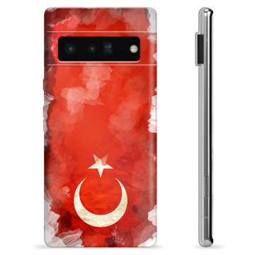 Google Pixel 6 Pro TPU Cover - Tyrkisk Flag
