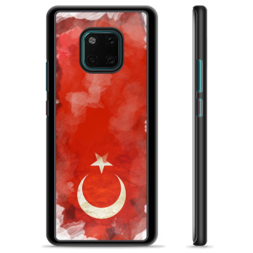 Huawei Mate 20 Beskyttelsescover - Tyrkisk Flag