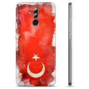 Huawei Mate 20 Lite Beskyttelsescover - Tyrkisk Flag