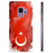 Samsung Galaxy S9 TPU Cover - Tyrkisk Flag