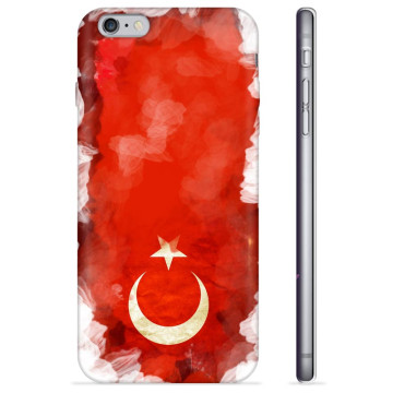 iPhone 6 / 6S TPU Cover - Tyrkisk Flag