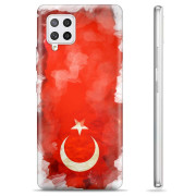 Samsung Galaxy A42 5G TPU Cover - Tyrkisk Flag