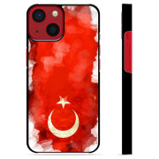 iPhone 13 Mini Beskyttelsescover - Tyrkisk Flag