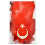 Samsung Galaxy Tab A 10.1 (2019) TPU Cover - Tyrkisk Flag