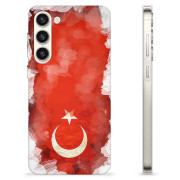 Samsung Galaxy S23+ 5G TPU Cover - Tyrkisk Flag