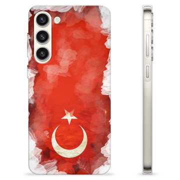 Samsung Galaxy S23+ 5G TPU Cover - Tyrkisk Flag