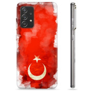 Samsung Galaxy A52 5G, Galaxy A52s TPU Cover - Tyrkisk Flag