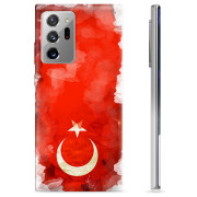 Samsung Galaxy Note20 Ultra TPU Cover - Tyrkisk Flag