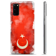 Samsung Galaxy S20 TPU Cover - Tyrkisk Flag