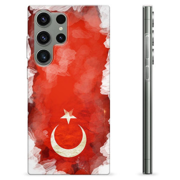 Samsung Galaxy S23 Ultra 5G TPU Cover - Tyrkisk Flag