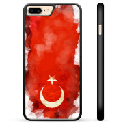 iPhone 7 Plus / iPhone 8 Plus Beskyttelsescover - Tyrkisk Flag