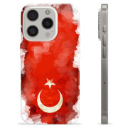 iPhone 15 Pro TPU Cover - Tyrkisk Flag