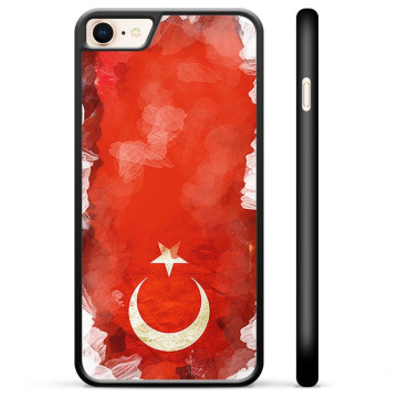 iPhone 7/8/SE (2020)/SE (2022) Beskyttelsescover - Tyrkisk Flag