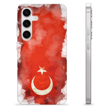 Samsung Galaxy S24 TPU Cover - Tyrkisk Flag